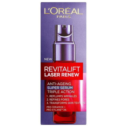 (LT) L'Oreal Revitalift Laser Renew Anti-Ageing Super Serum 30ml (Case of 6)