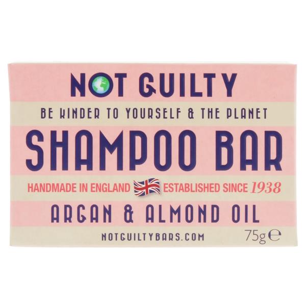 Not Guilty Shampoo Bar Argan & Almond Oil 75g (Case of 30)