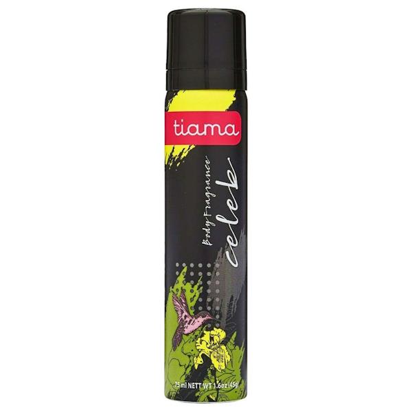 Tiama Celeb Body Fragrance 75ml (Case of 6)