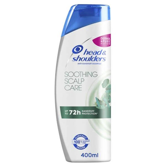 Head & Shoulders Soothing Scalp Care Shampoo 400ml (Case of 6)