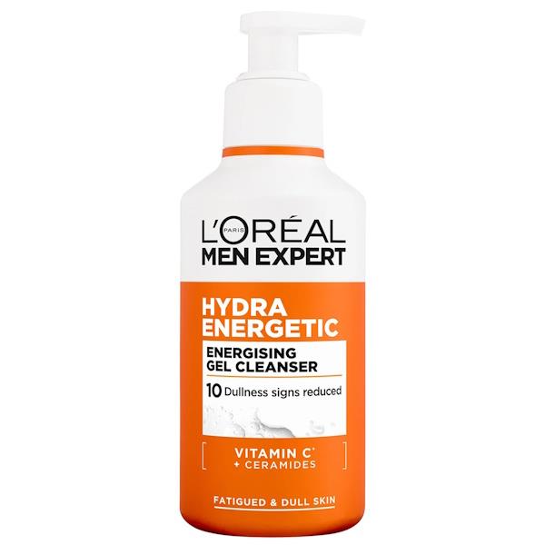 (LT) L'Oreal Men Expert Hydra Energetic Energising Gel Cleanser 260ml (Case of 6)