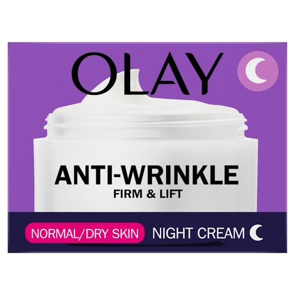 Olay Anti-Wrinkle Firm & Lift Night Cream 50ml (Case of 4)
