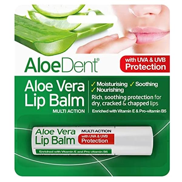 Aloe Dent Aloe Vera Lip Balm 4g (Case of 12)