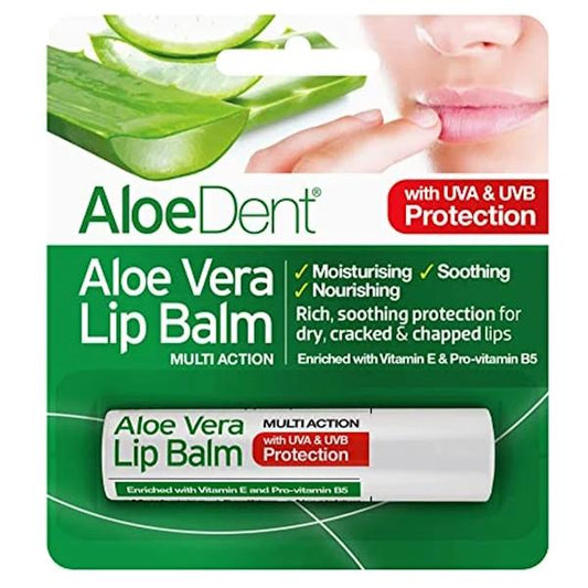 Aloe Dent Aloe Vera Lip Balm 4g (Case of 12)