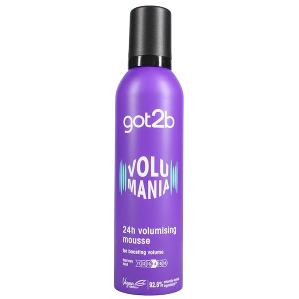 Schwarzkopf Got2b Volumania Volumising Mousse 250ml (Case of 6)