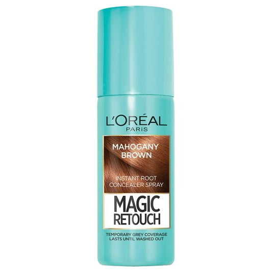 (LT) L'Oreal Magic Retouch Instant Root Concealer Spray Mahogany Brown 75ml (Case of 6)