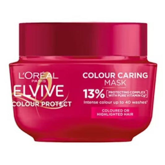 L'Oreal Elvive Colour Protect Colour Care Mask 300ml (Case of 6)