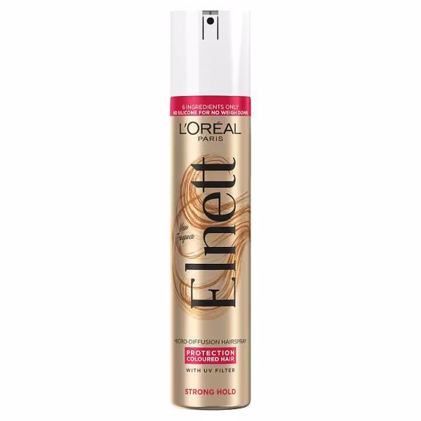 L'Oreal Elnett Micro-Diffusion Hairspray Coloured Hair Strong Hold 200ml (Case of 6)