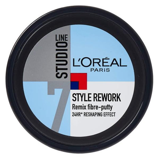 (LT) L'Oreal Studio Line Style Rework Remix Fibre Putty 150ml (Case of 6)