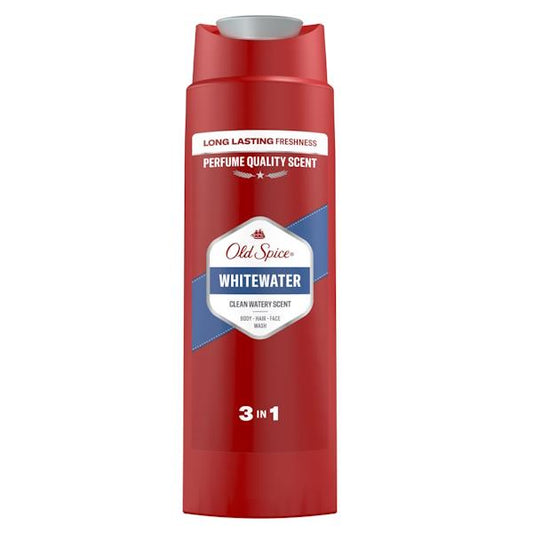 Old Spice 3in1 Shower Gel Whitewater 250ml (Case of 6)