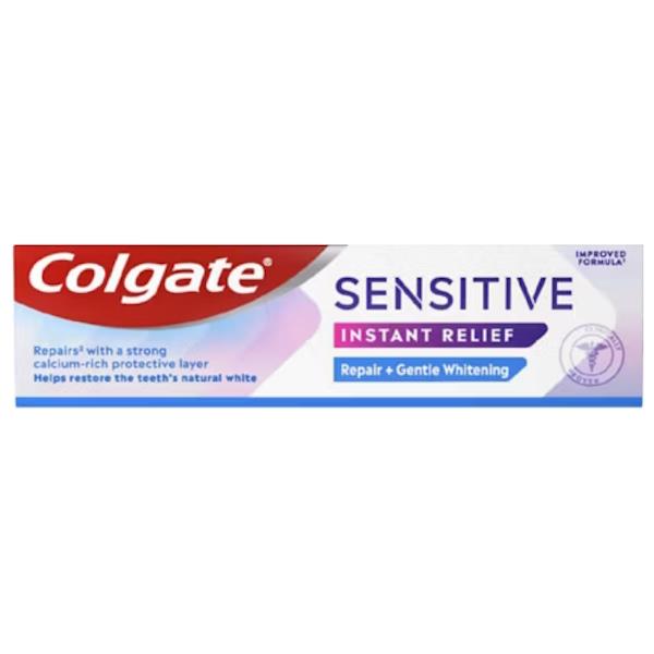 Colgate Sensitive Instant Relief Repair + Gentle Whitening Toothpaste 75ml (Case of 12)