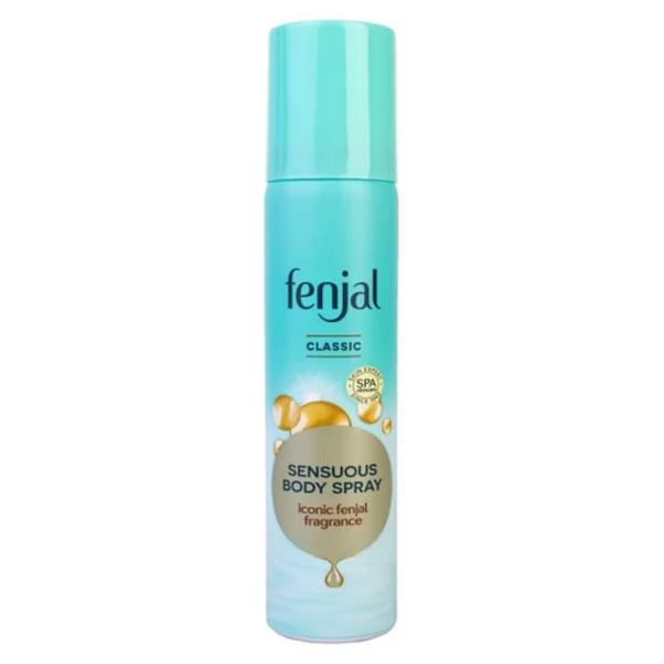 Fenjal Classic Sensuous Body Spray 75ml (Case of 6)