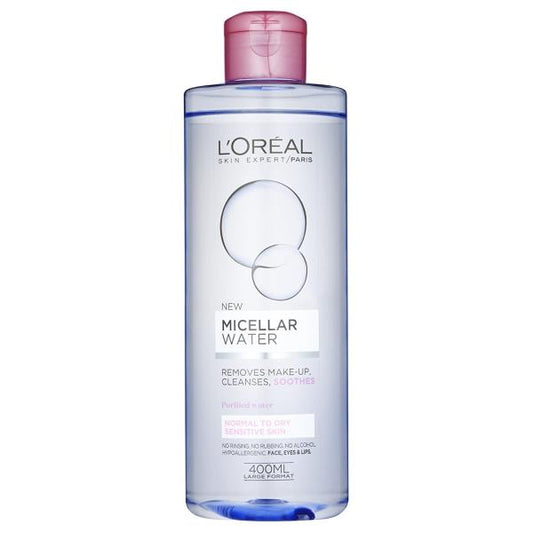 L'Oreal Micellar Water 400ml (Case of 6)