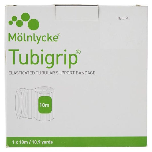 Tubigrip Elasticated Tubular Bandage Size F Natural 10 Metres