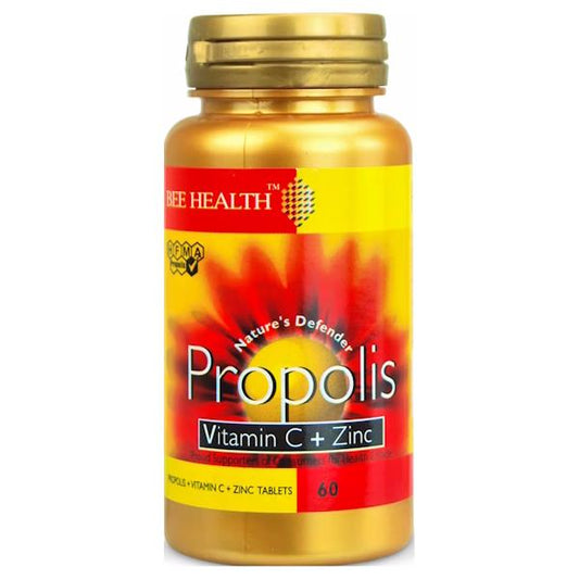 Bee Health Propolis Vitamin C & Zinc 60 Tablets (Case of 12)