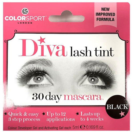 (LT) Colorsport Diva Lash Tint 30 Day Mascara Black (Case of 6)