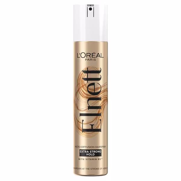 L'Oreal Elnett Satin Hairspray Extra Strong Hold 400ml (Case of 6)