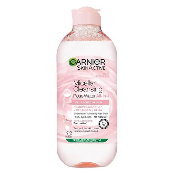 (LT) Garnier Skin Active Micellar Rose Water 400ml (Case of 6)