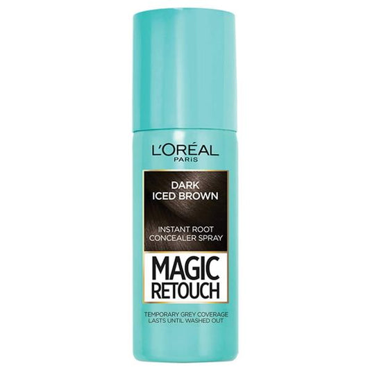 L'Oreal Magic Retouch Instant Root Concealer Spray Dark Iced Brown 75ml (Case of 6)