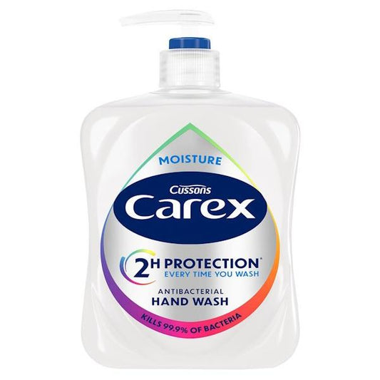 Carex Moisture Antibacterial Handwash 250ml (Case of 6)