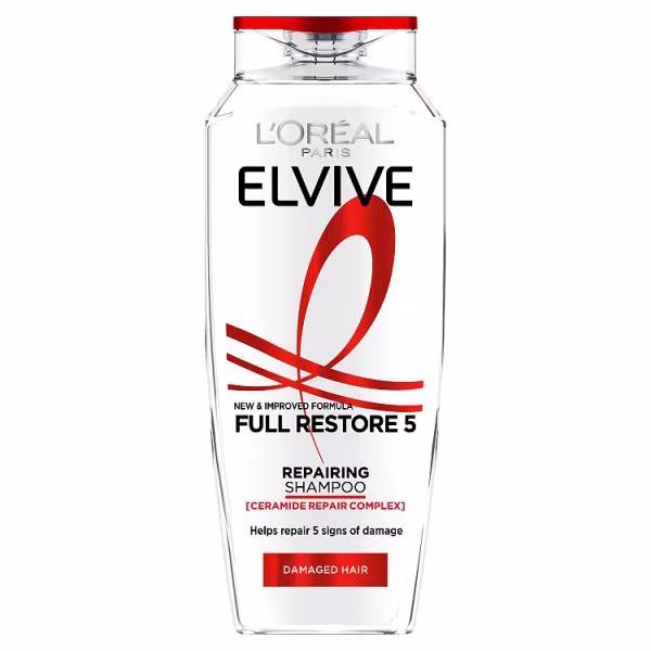 (LT) L'Oreal Elvive Full Restore 5 Repairing Shampoo 400ml (Case of 6)