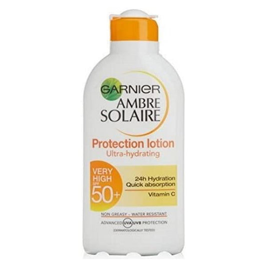 Garnier Ambre Solaire SPF50+ Sun Protection Lotion 200ml (Case of 6)