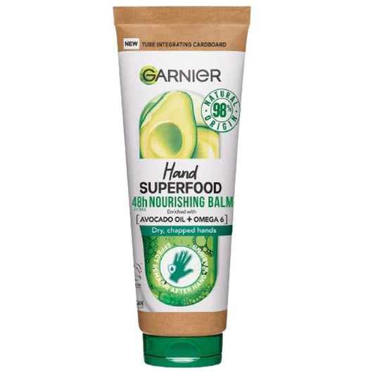 (LT) Garnier Hand Superfood Avocado 48H Nourishing Balm 75ml (Case of 6)