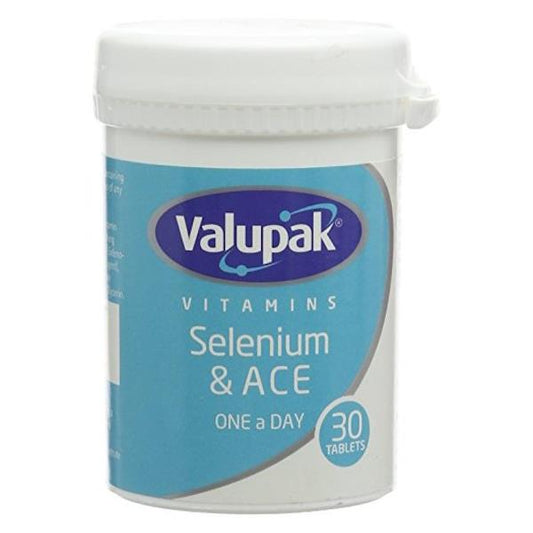 Valupak Vitamins Selenium & ACE 30 OAD Tablets (Case of 6)