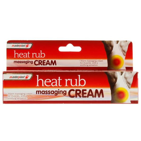 Masterplast Heat Rub Massaging Cream 70g (Case of 24)