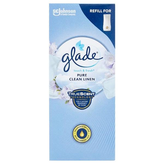Glade Touch N Fresh Refill Clean Linen 10ml (Case of 12)