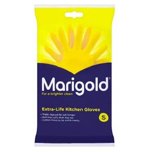 Marigold Extra Life Kitchen Gloves Small 1 Pair (Case of 6)