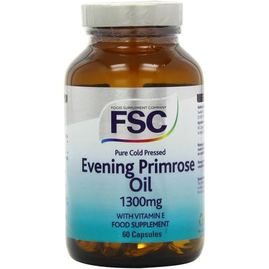 FSC Evening Primrose Oil 1300mg 60 Capsules (Case of 6)