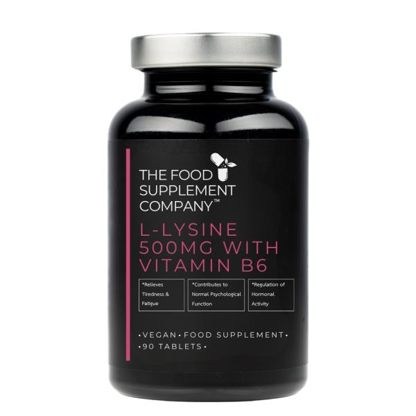 FSC L-Lysine 500mg & B6 90 Tablets (Case of 6)