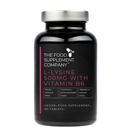FSC L-Lysine 500mg & B6 90 Tablets (Case of 6)
