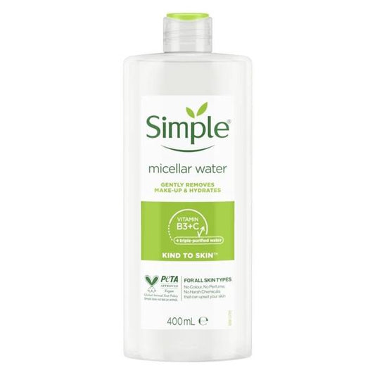 Simple Kind To Skin Micellar Water 400ml (Case of 6)