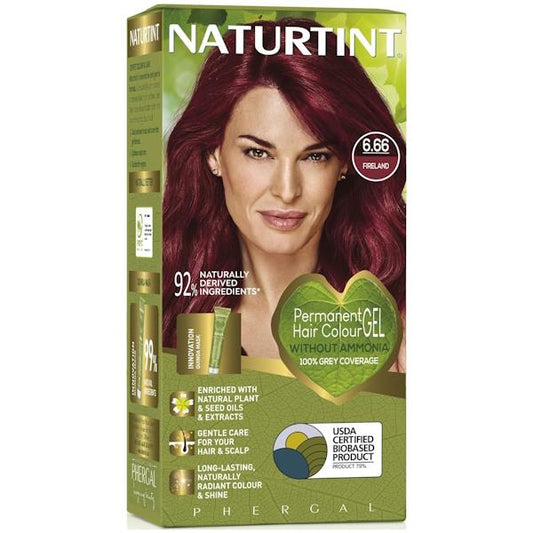 Naturtint Hair Colour Gel 6.66 Fireland (Case of 3)