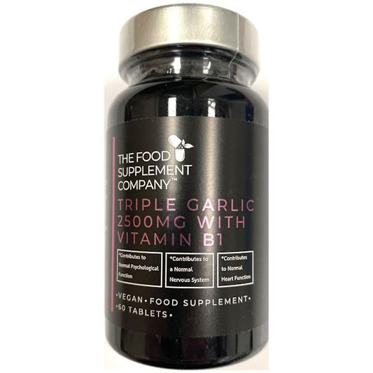 FSC Triple Garlic with Vitamin B1 60 Tablets (Case of 6)