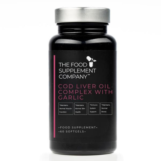 FSC Cod Liver Oil Complex with Garlic 60 Softgel Capsules (Case of 6)