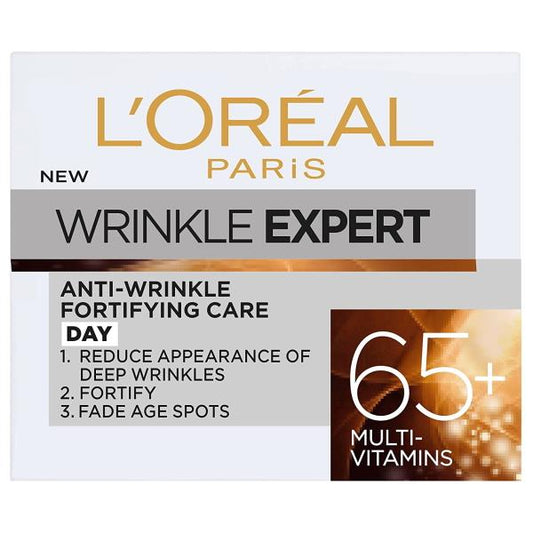 (LT) L'Oreal Wrinkle Expert 65+ Anti-Wrinkle Day Cream 50ml (Case of 6)