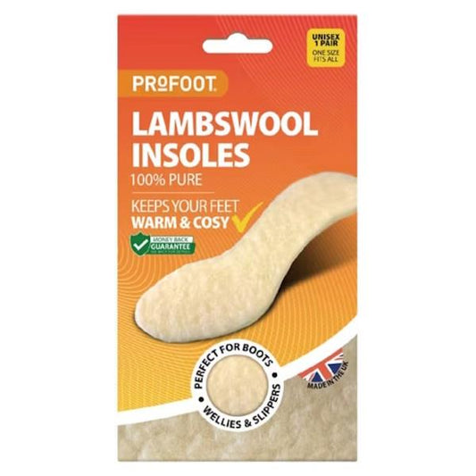 (LT) Profoot Lambswool Insoles 1 Pair (Case of 4)