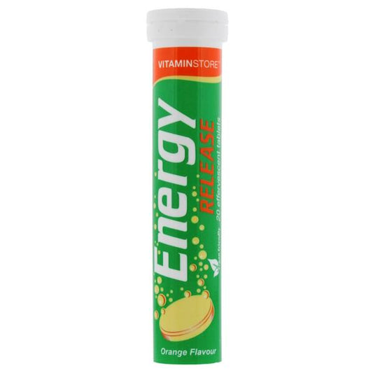 Vitamin Store Energy Release 20 Orange Effervescent Tablets (Case of 6)