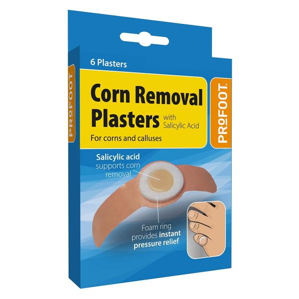 (LT) Profoot Corn Removal Plasters 6 Plasters (Case of 6)