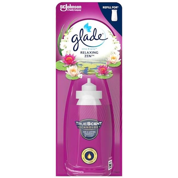 Glade Sense & Spray Refill Relaxing Zen 18ml (Case of 8)
