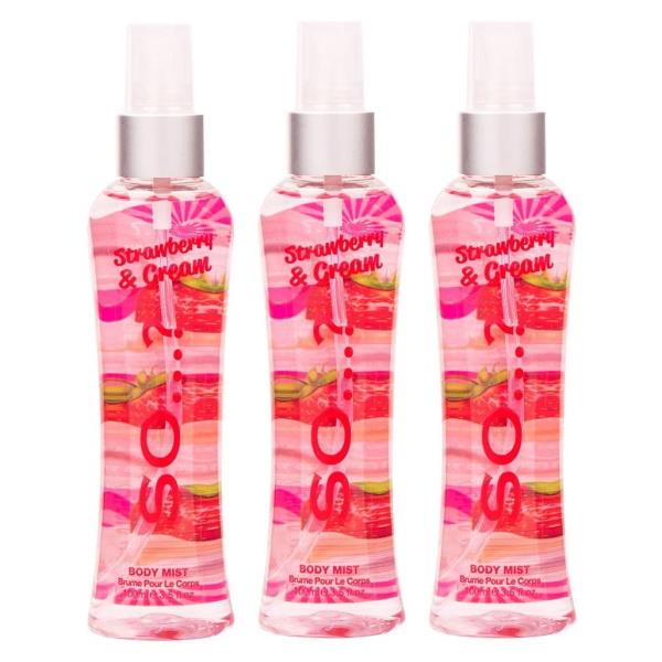 So...? Strawberry & Cream Body Mist 100ml (Case of 3)