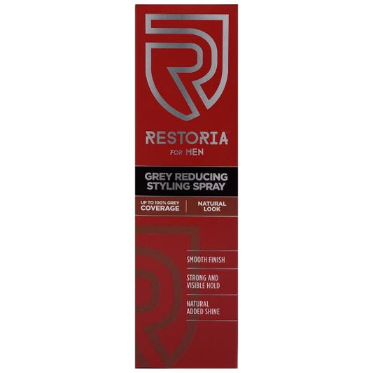 (LT) Restoria For Men Grey Reducing Styling Spray 150ml (Case of 6)