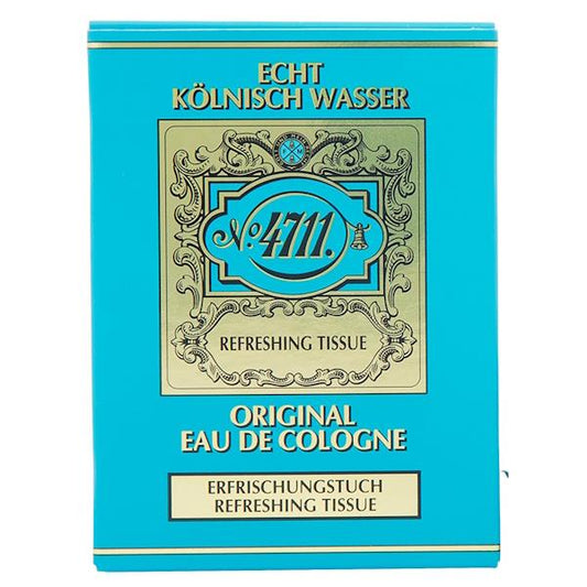 4711 Original Eau De Cologne 10 Refreshing Tissues (Case of 6)