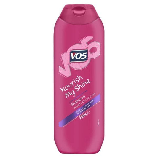 VO5 Nourish My Shine Shampoo 250ml (Case of 6)