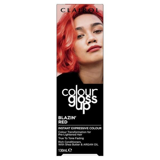 Clairol Colour Gloss Up Blazin' Red 130ml (Case of 3)