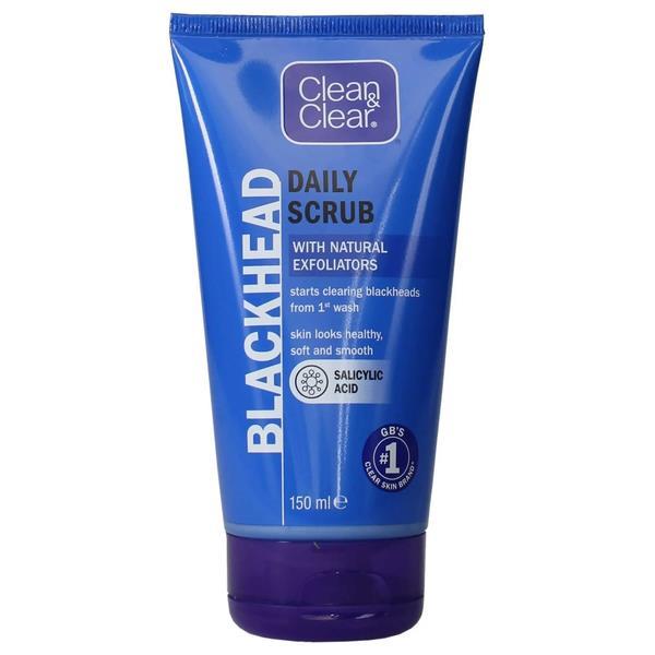 Clean & Clear Blackhead Daily Scrub 150ml (Case of 6)