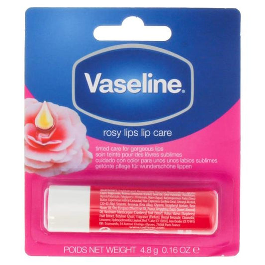 Vaseline Lip Care Rosy Lips Stick 4.8g (Case of 24)